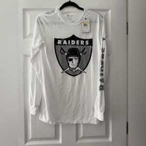Nike Men’s NWT Las Vegas Raiders NFL Long Sleeve T-Shirt Size Small